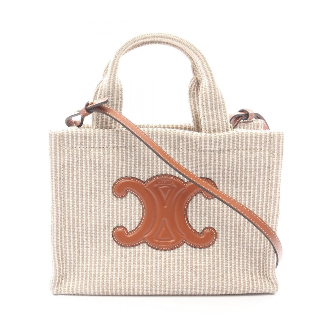 CELINE SMALL CABAS THAIS TOTE SHOULDER BAG (1 of 5)