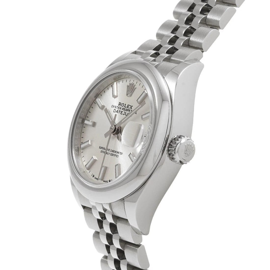 ROLEX DATEJUST SILVER WATCH - 2