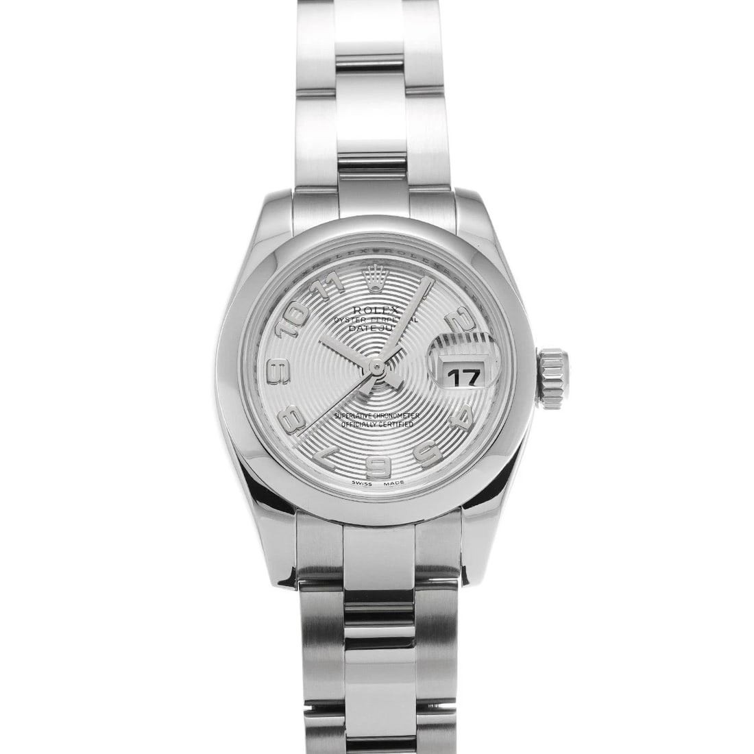 ROLEX DATEJUST SILVER CONCENTRIC WATCH (1 of 4)