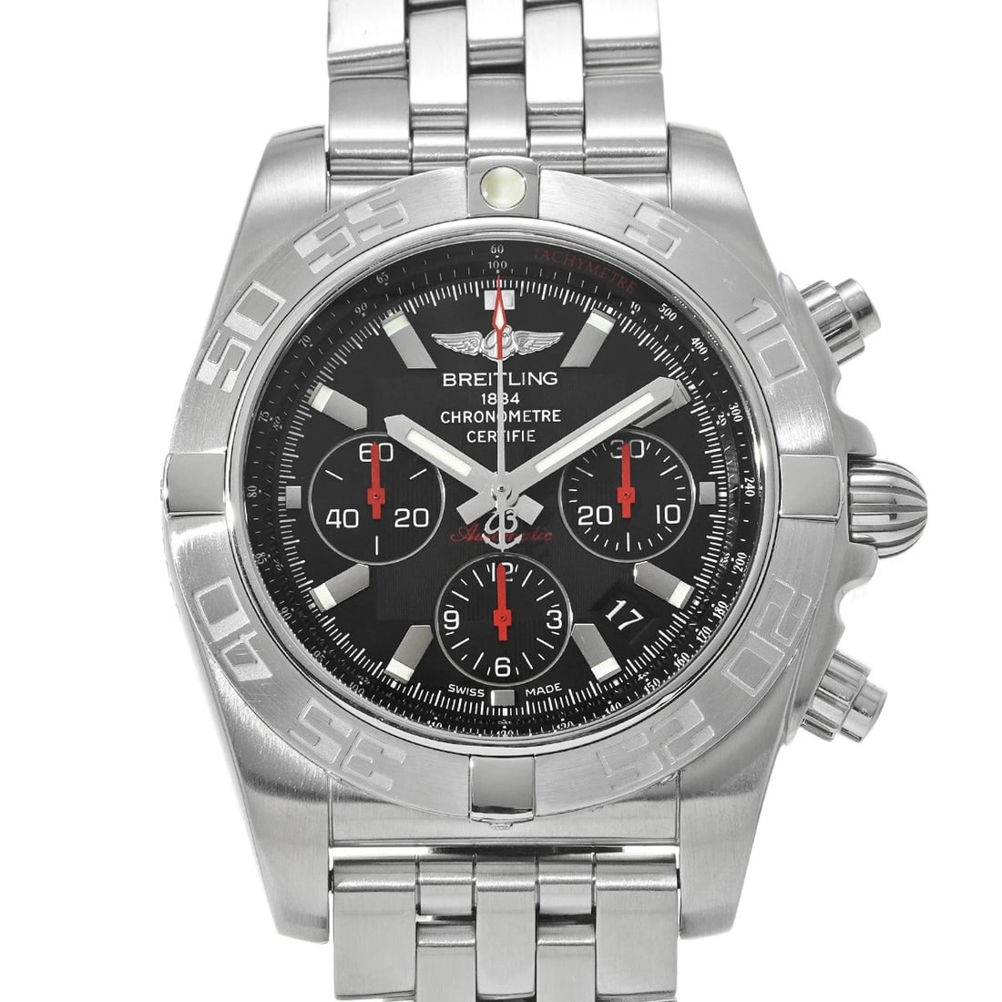 BREITLING CHRONOMAT BLACK WATCH (1 of 4)