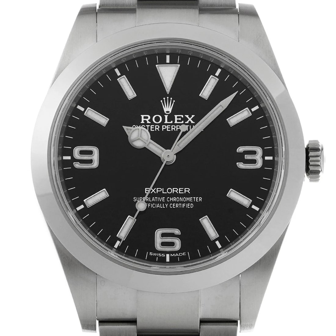 ROLEX EXPLORER BLACK WATCH - 4