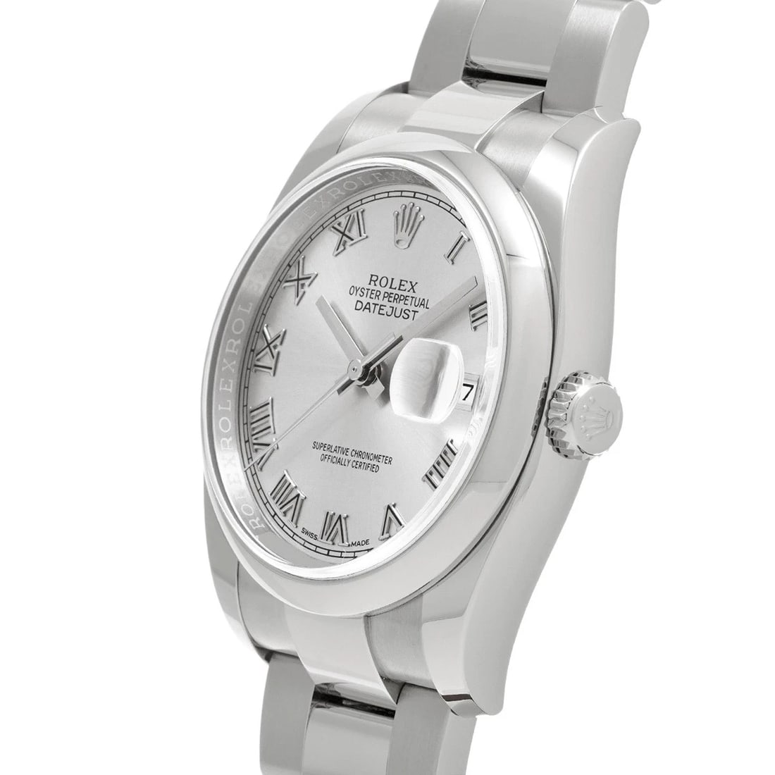 ROLEX DATEJUST GRAY WATCH - 2