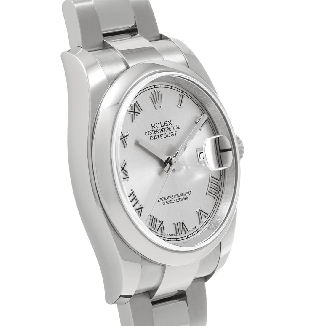 ROLEX DATEJUST GRAY WATCH - 3