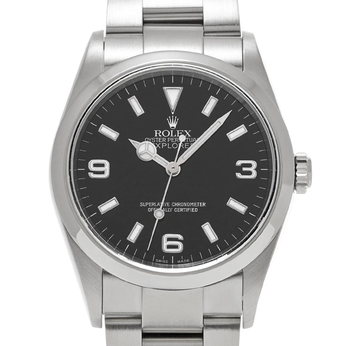 ROLEX EXPLORER BLACK WATCH - 4