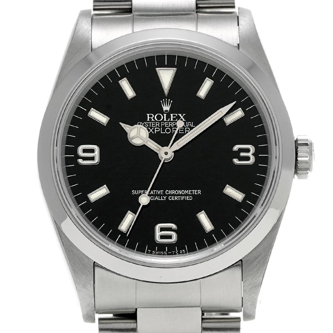 ROLEX EXPLORER BLACK WATCH - 4