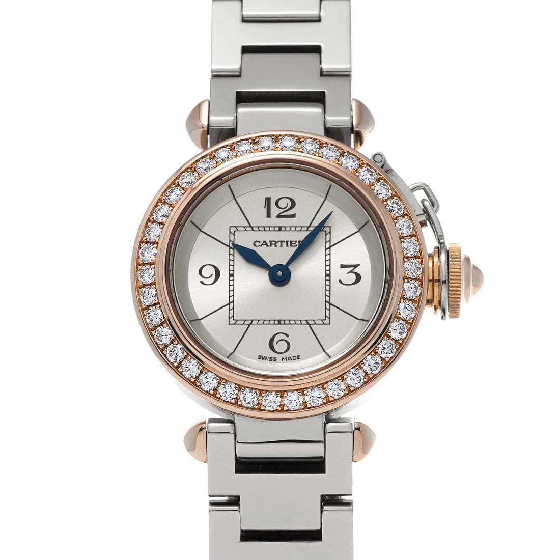 CARTIER MISS PASHA SILVER WATCH (1 of 4)