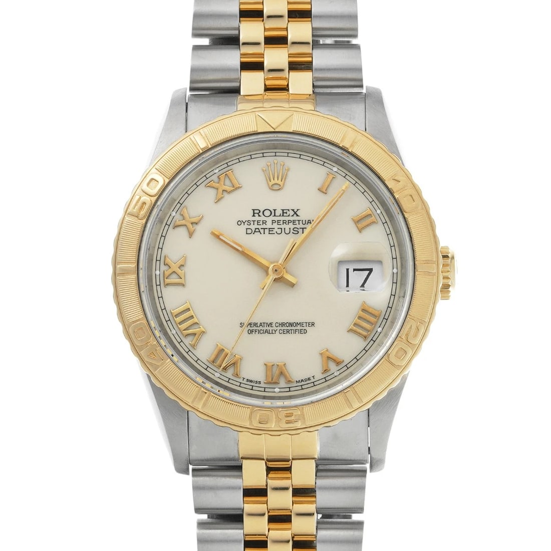 ROLEX DATEJUST THUNDERBIRD IVORY WATCH (1 of 4)