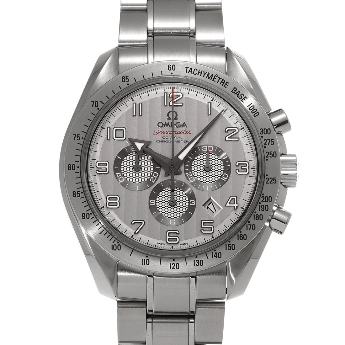 OMEGA SPEEDMASTER CO AXIAL SILVER WATCH (1 of 4)
