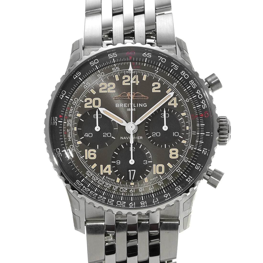 BREITLING NAVITIMER CHRONOGRAPH GRAY WATCH (1 of 4)