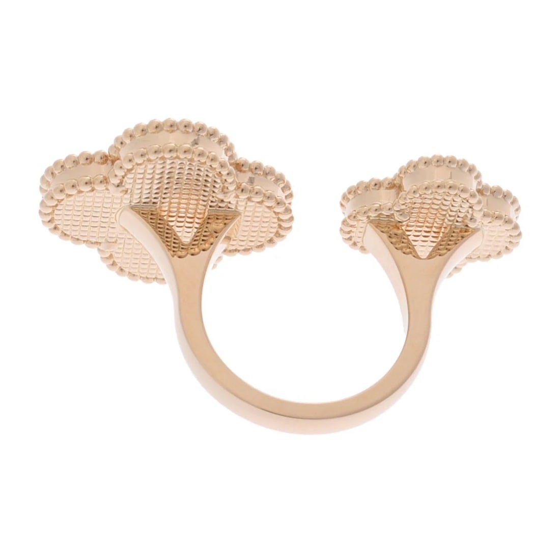 VAN CLEEF & ARPELS RING GRAY SHELL/ONYX - 2