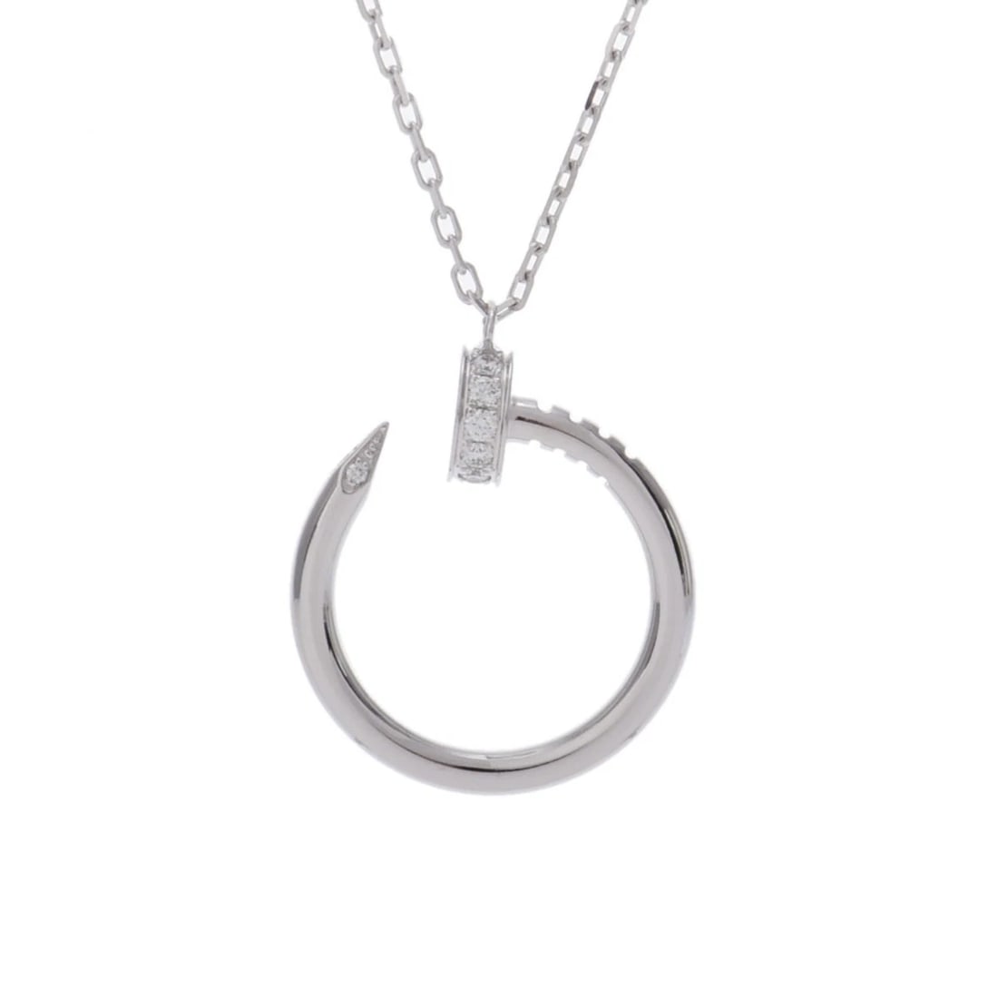 CARTIER NECKLACE DIAMOND JUST ANKLE NECKLACE (1 of 4)