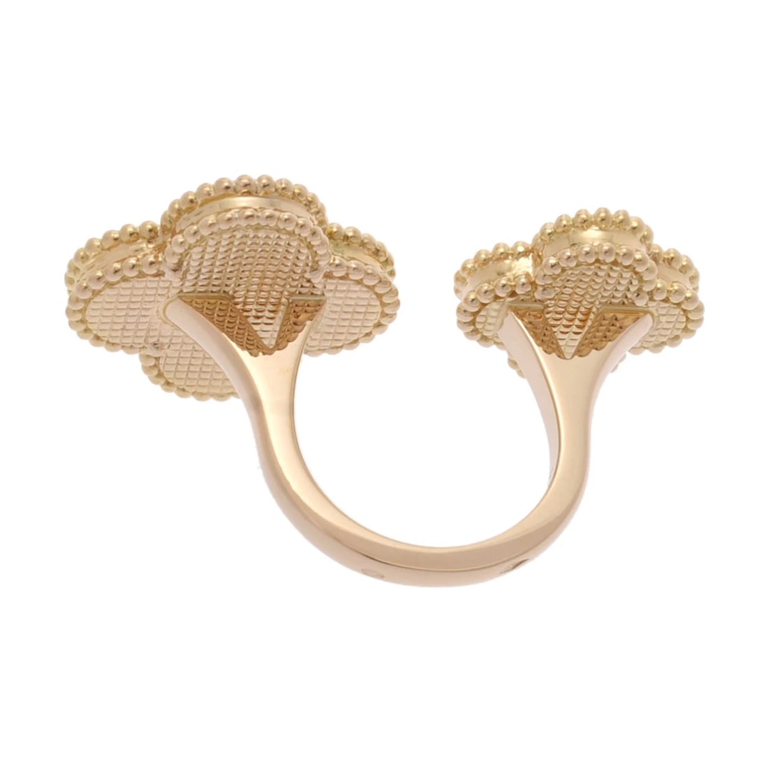 VAN CLEEF & ARPELS RING GRAY SHELL/ONYX - 2