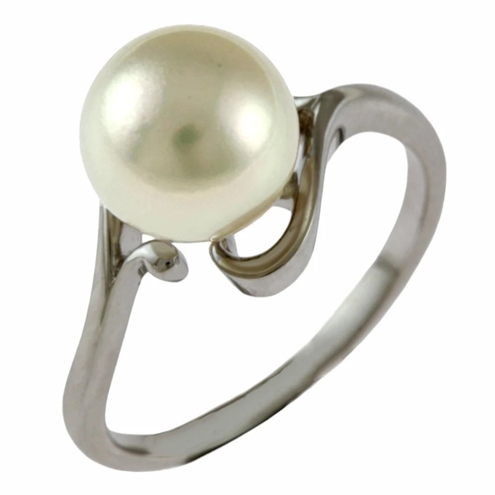 MIKIMOTO RING PT950PLATINUM AKOYA PEARL (1 of 5)