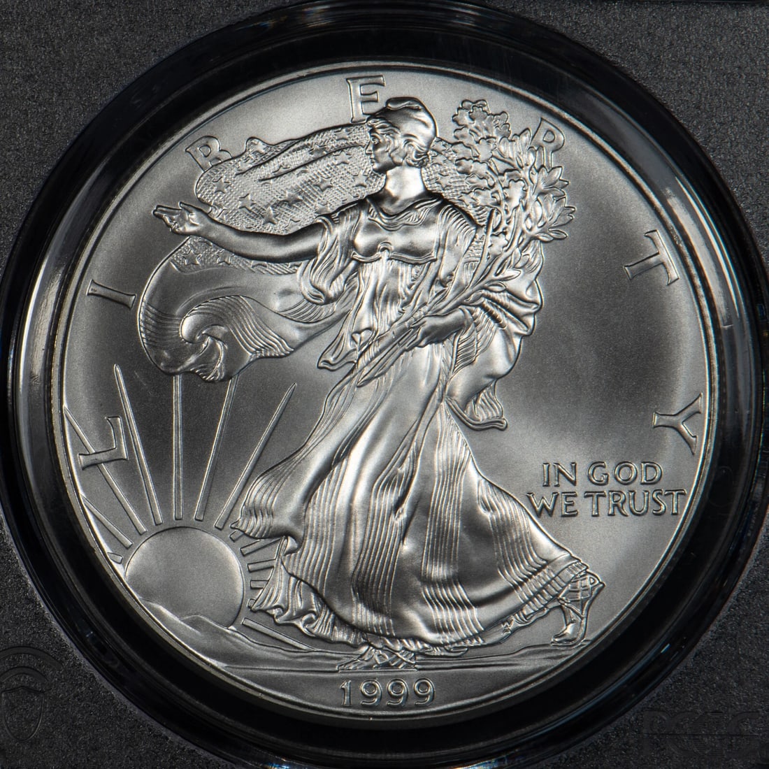 1999 1 OZ SILVER AMERICAN EAGLE (1 of 6)