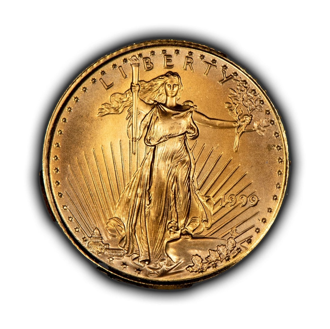 1999 G$5 1/10 OZ GOLD AMERICAN EAGLE (1 of 2)