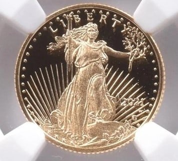 2021-W $5 AMERICAN GOLD EAGLE (1 of 2)