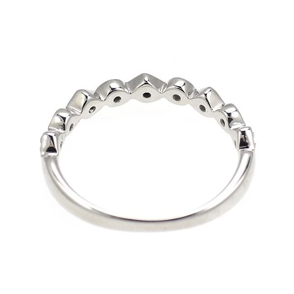 K18WG DIAMOND RING - 2