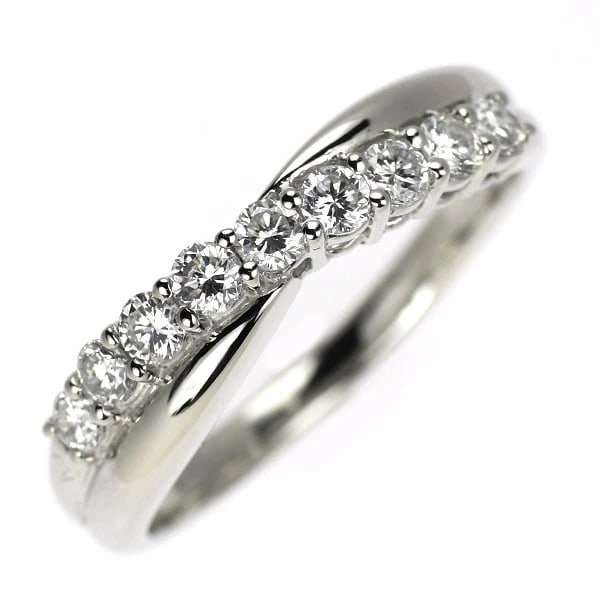 SEIKO PT900 DIAMOND RING (1 of 2)