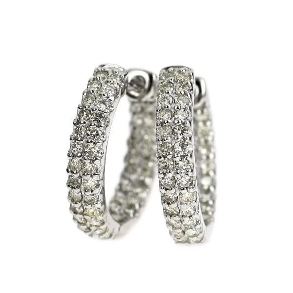 PT950 DIAMOND EARRING: Pt950 diamond earring Brand: None Type: piercing Material: Pt950 Color: none Size: Length/Width/Diameter17.0 Accessories: None Accessories Notice: When purchasing pre-owned goods, please