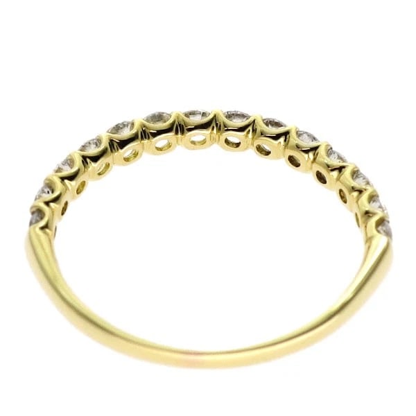 K18YG DIAMOND RING - 2