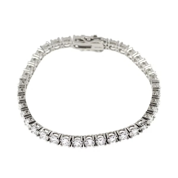 PT900 DIAMOND TENNIS BRACELET (1 of 2)