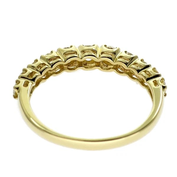 K18YG DIAMOND RING - 2