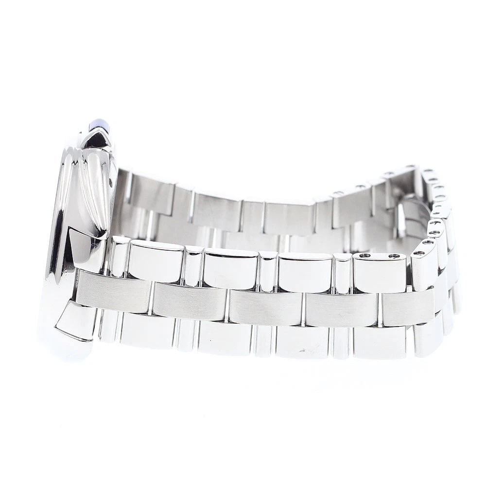 CARTIER DATE SILVER AUTOMATIC WATCH - 3