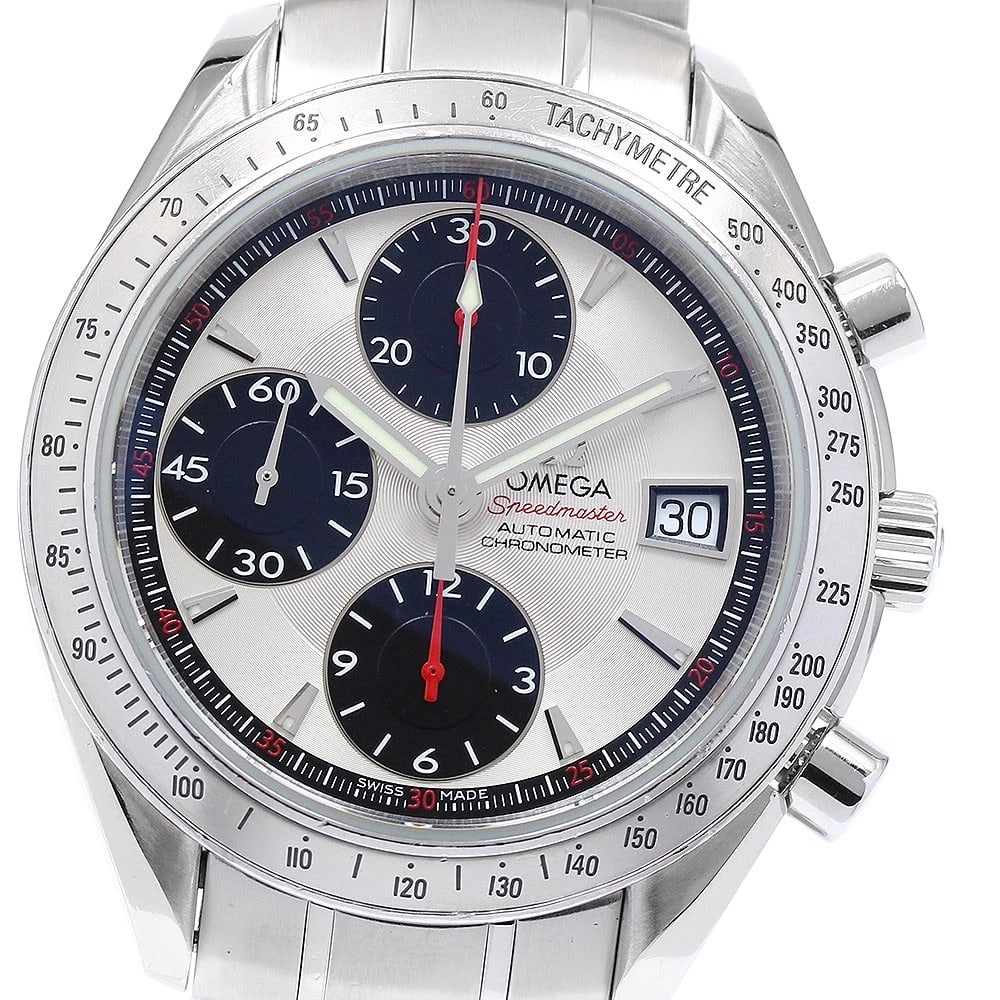 OMEGA SPEEDMASTER DATE CHRONOGRAPH AUTOMATIC WATCH (1 of 5)