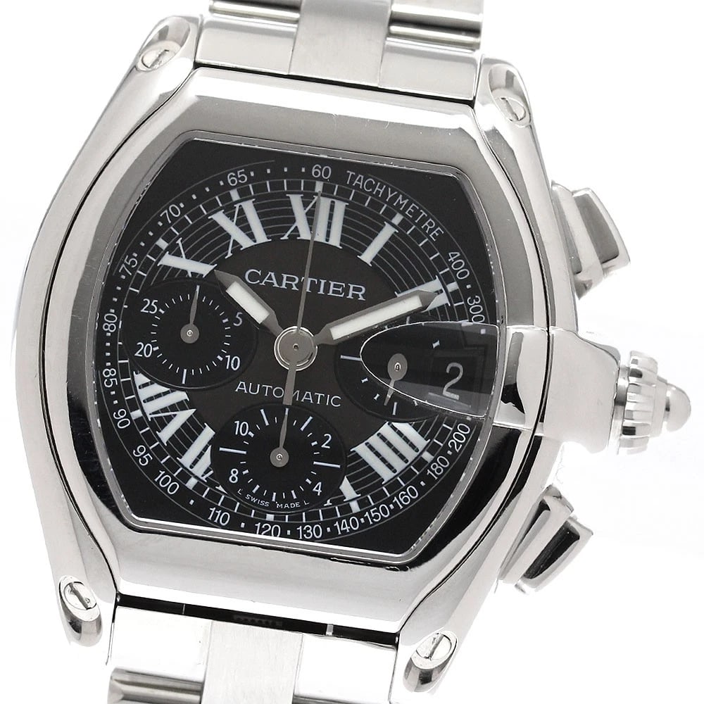 CARTIER ROADSTER XL DATE CHRONOGRAPH BLACK DIAL AUTOMATIC (1 of 3)