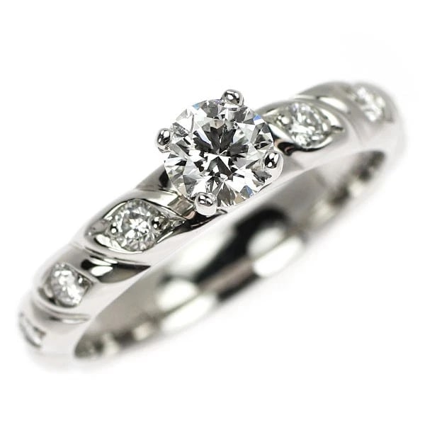 CHAUMET PT950 DIAMOND RING (1 of 2)