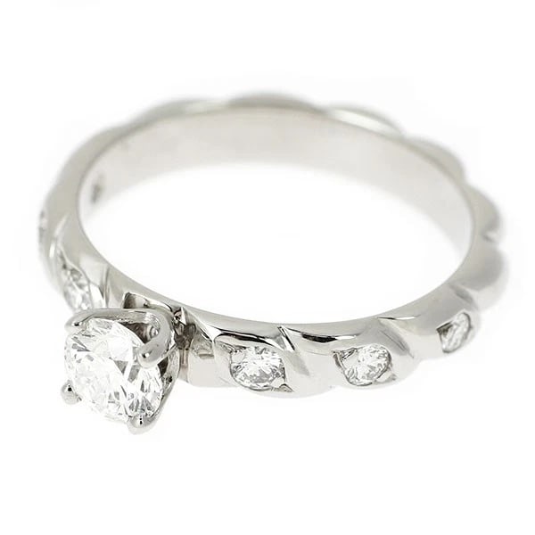 CHAUMET PT950 DIAMOND RING - 2