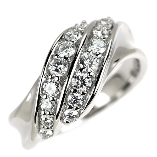 MONICKENDAM PT 900 DIAMOND RING: Monickendam Pt 900 Diamond Ring Brand: Monnickendam Type: ring Material: Pt900 Main Stone/Creation Natural Color: Silver Size: 10.4 US Accessories: None Accessories Notice: When purchasing