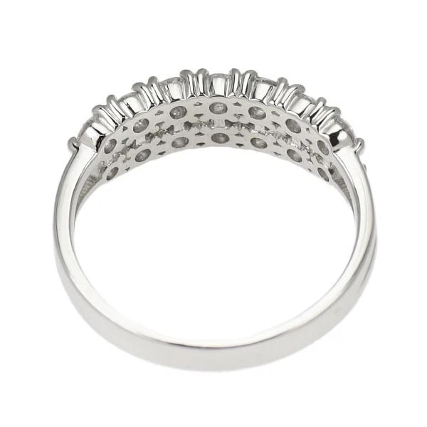 PT950 H&C DIAMOND RING - 2