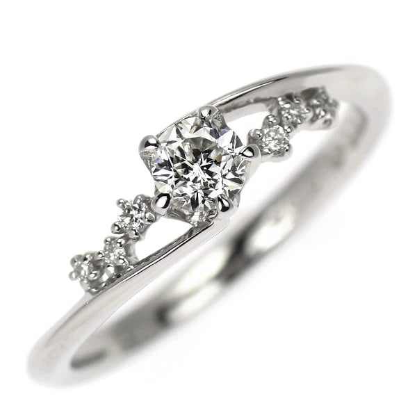 WISH UPON A STAR PT950 DIAMOND RING (1 of 2)