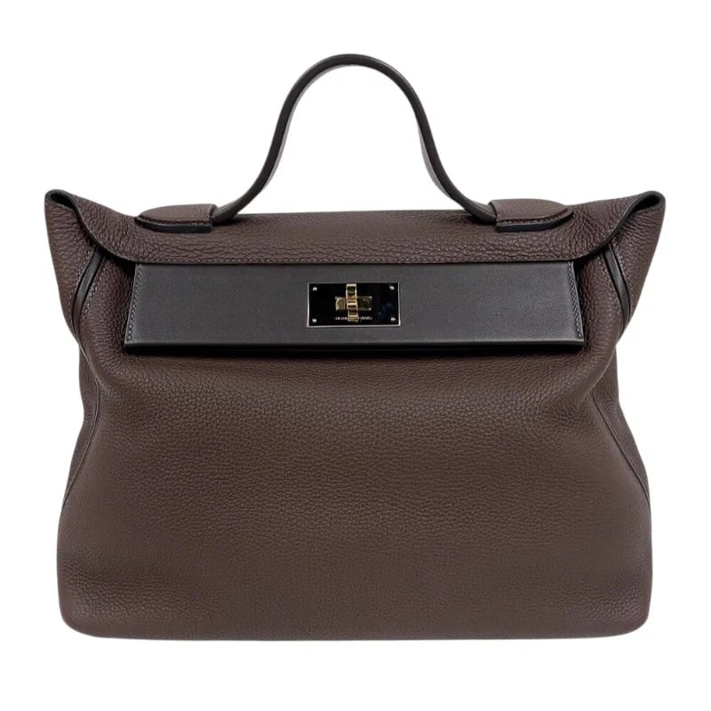 HERMES VANQUATRE 35 HANDBAG TOGO LEATHER (1 of 7)