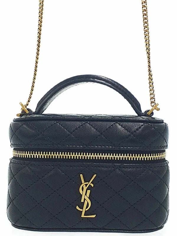 SAINT LAURENT PARIS GABY MICRO VANITY BAG SHOULDER BAG (1 of 5)