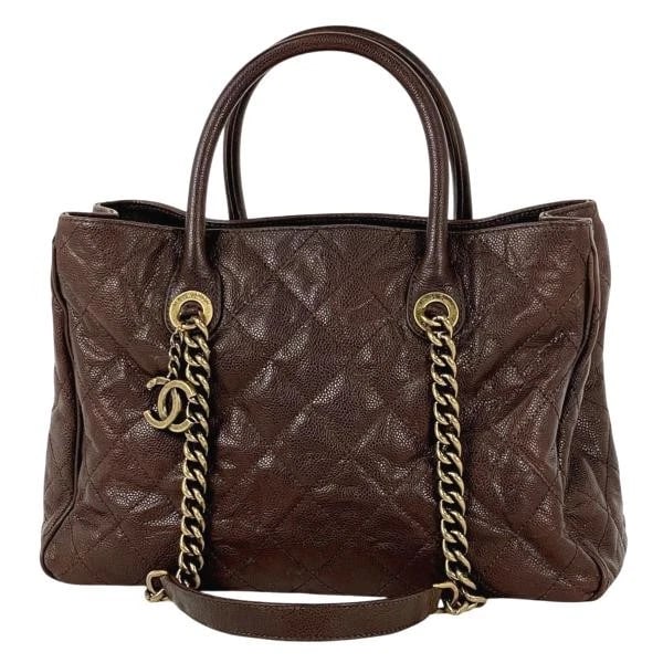 CHANEL COCO MARK 2-WAY SHOULDER HANDBAG (1 of 7)