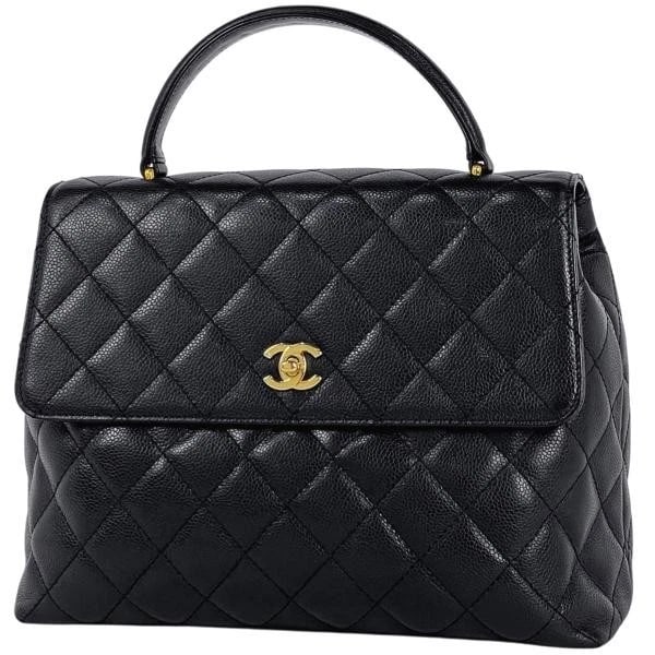 CHANEL MATELASSE HANDBAG CAVIAR (1 of 7)