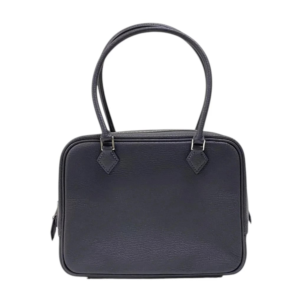 HERMES PLUME MINI K STAMP CHEVRE HANDBAG: HERMES Plume Mini K Stamp Chevre Handbag Brand: HERMES Type: Womwns Bag Material: Chevre Color: Ardoise Silver Hardware Size: Width (approx.): 20cm Height (approx.): 15cm Depth (approx.): 7cm 
