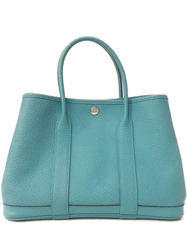 HERMES GARDEN PARTY30 TOTE BAG BLUE COUNTRY WOMEN HANDBAG: Hermes Garden Party30 Tote Bag Blue Country Women Handbag Brand: Hermes Type: Tote Bag Material: Country Color: Blue Size: Dimensions (approx.) W30 × H21× D14cm Handle/Strap: 35cm Accessories: