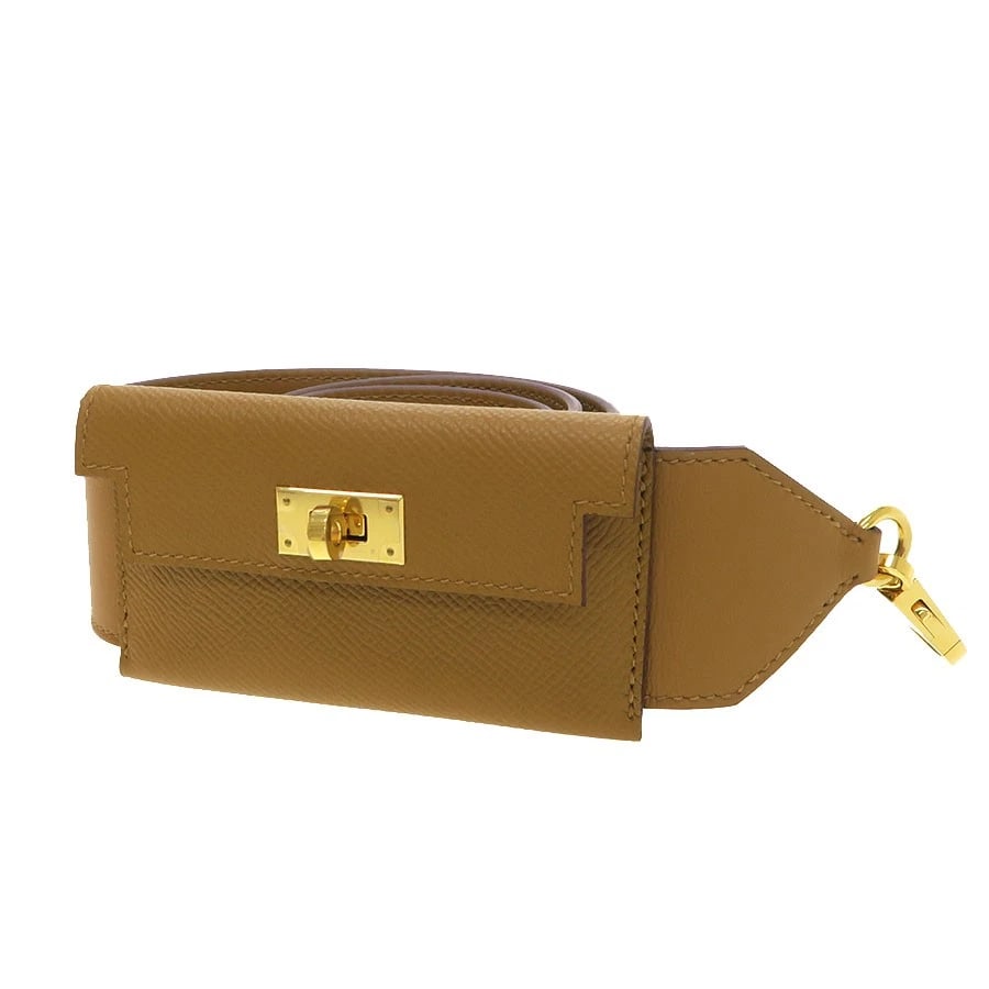 HERMES KELLY POCHETTE BANDOULIÈRE SESAME SWIFT EPSON GOLD HARDWARE (1 of 7)
