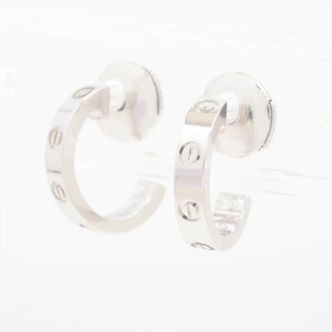 CARTIER MINI LOVE PIERCING JEWELRY 750(WG) (1 of 2)