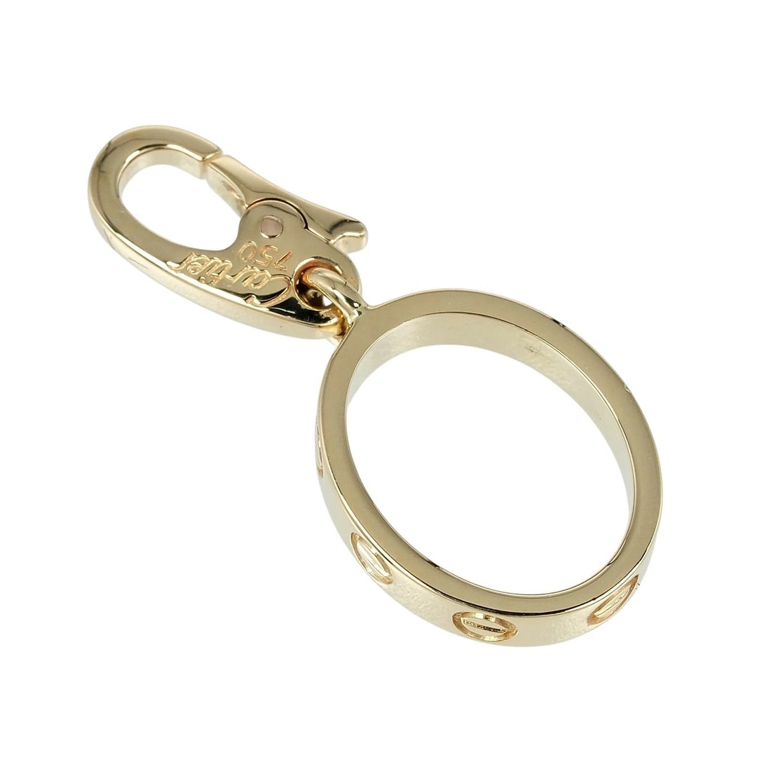 CARTIER BABY LOVE PENDANT TOP K18YG: "CARTIER BABY LOVE PENDANT TOP K18YG Brand: Cartier Type: PENDANT TOP Material: K18YG, Color: Yellow Gold Size: Size:Top W approx. 11.2mm x H approx. 25.7mm Accessories: None Accessories N