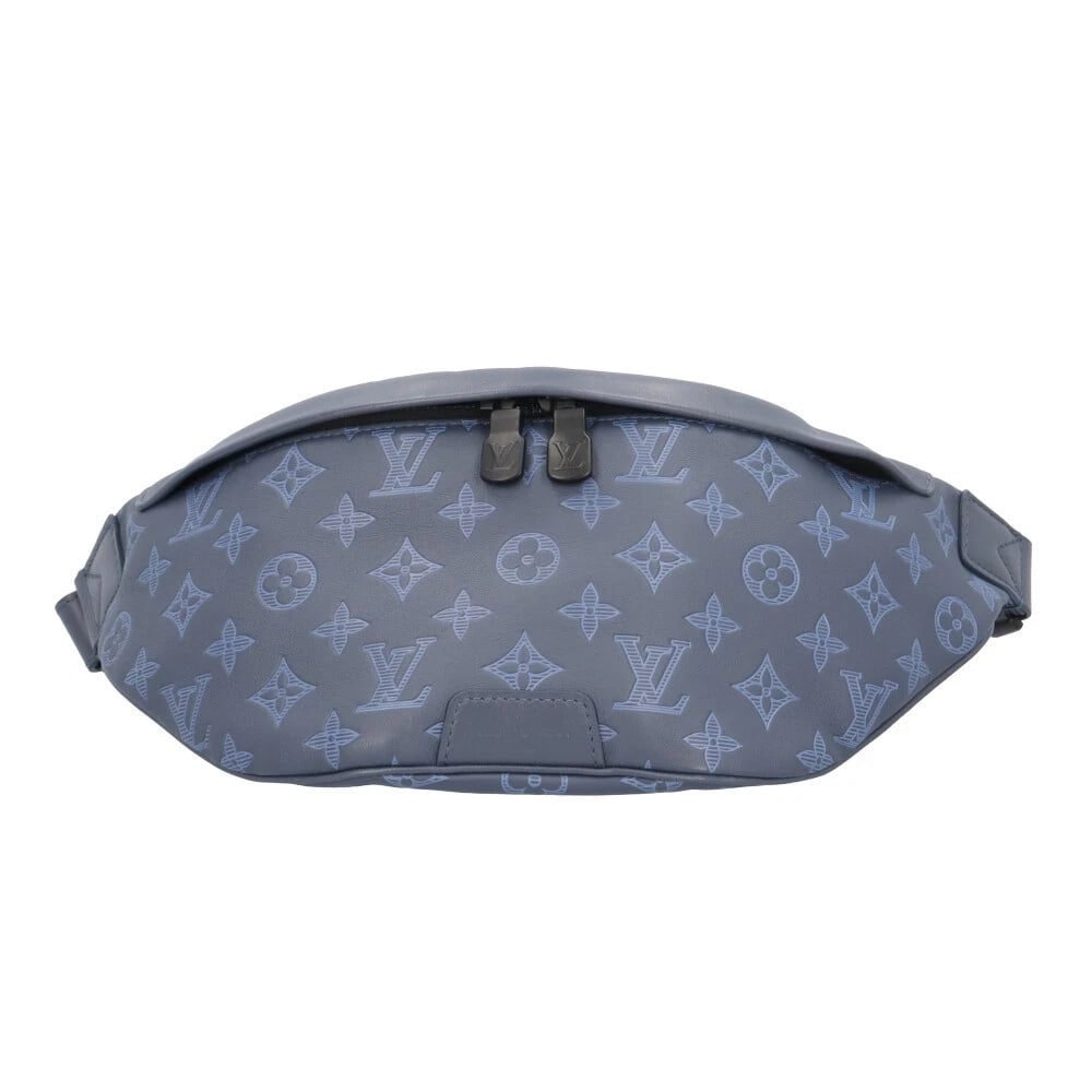 LOUIS VUITTON WAIST BAG LEATHER BAG: LOUIS VUITTON Waist bag leather bag Brand: LOUIS VUITTON Type: Waist bag Material: Exterior Material leather Color: Exterior Color Navy Size: W15.7 x H6.3 x D3.5inch Accessories: None Acce