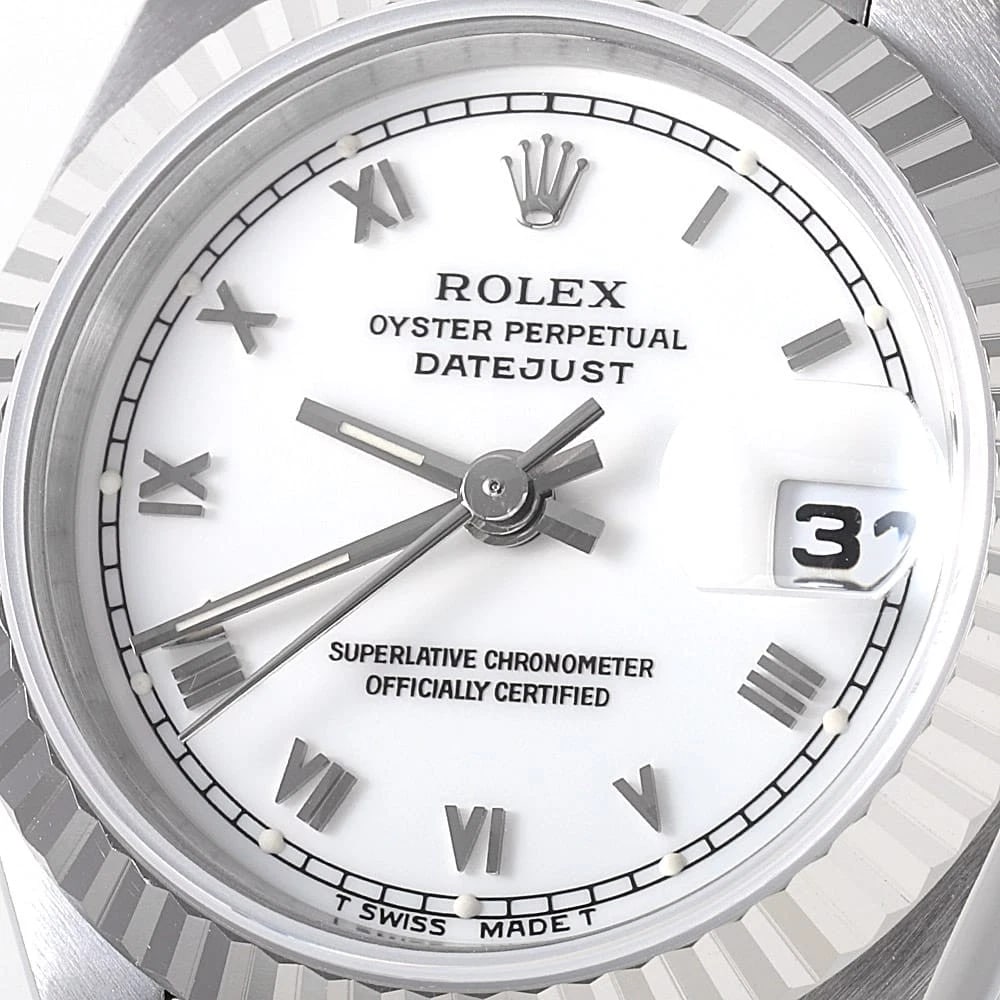 ROLEX DATEJUST WHITE - 4