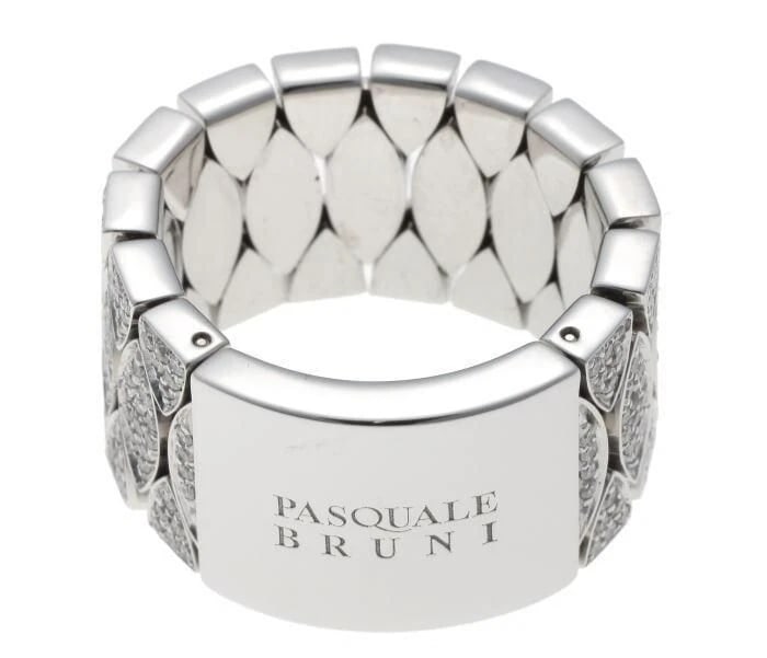 PASQUALE BRUNI PAVE FLEXIBLE WIDE BAND RING (1 of 5)