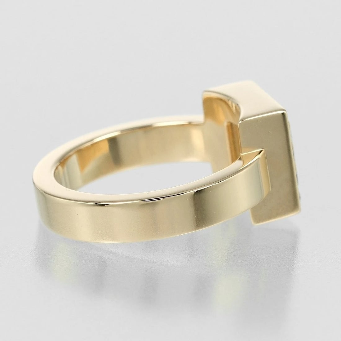 CHOPARD HAPPY SQUARE BAND RING - 4