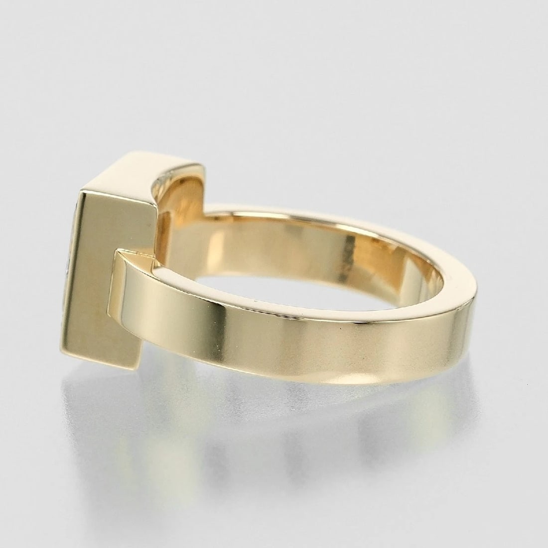 CHOPARD HAPPY SQUARE BAND RING - 5