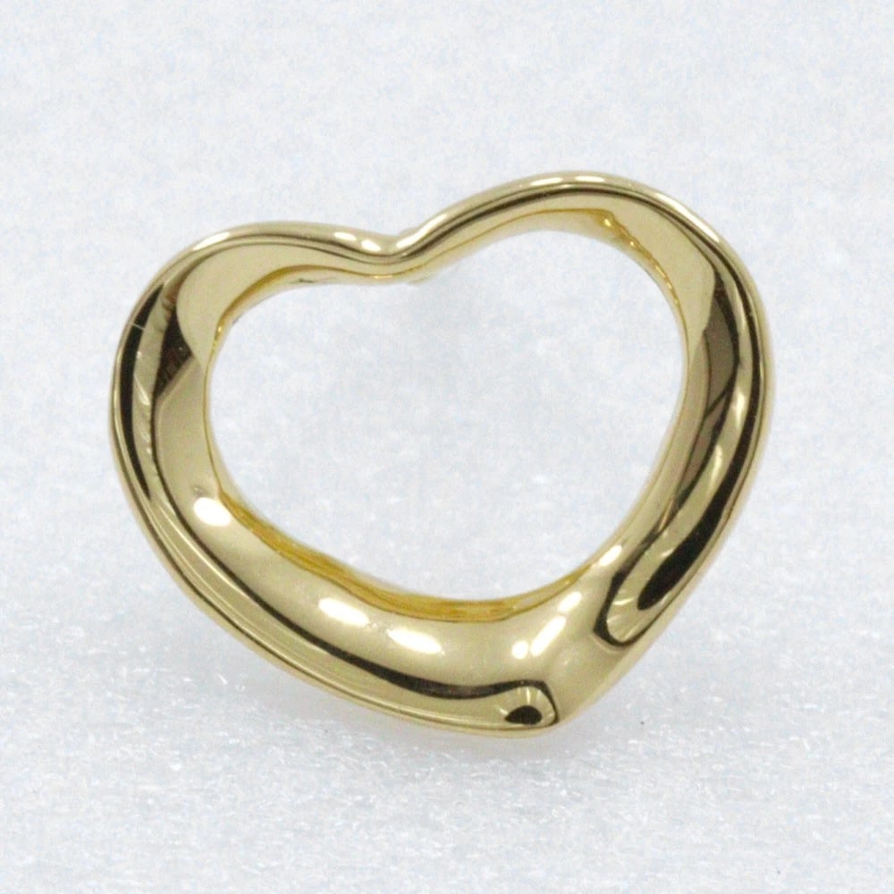 TIFFANY&CO. OPEN HEART PIERCING ELSA PERETTI K18 YELLOW GOLD: TIFFANY&Co. Open heart Piercing Elsa Peretti K18 yellow gold Brand: TIFFANY&Co. Type: Piercing Material: K18 yellow gold, K18 yellow gold, Color: Gold Size: 8mm x 10mm Post width?0.8mm Accessories