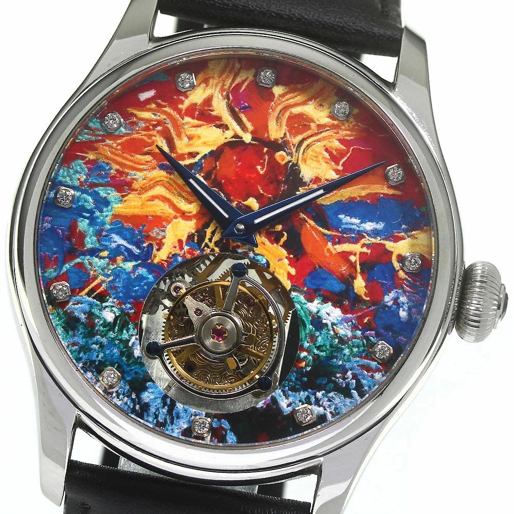 TOSHYU FUKAMI LIMITED EDITION PACIFIC SUNRISE TOURBILLON: Toshyu Fukami Limited Edition Pacific Sunrise Tourbillon Brand: Toshyu Fukami Type: wristwatch Material: Case Material: Stainless Steel (SS) Color: Dial Color multicolor Size: case measuring approxima